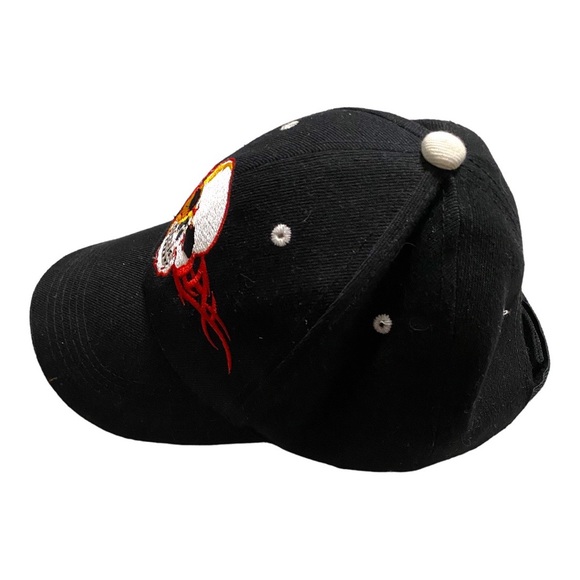 Arylic Wool Biker Skull Cap - Picture 3 of 6